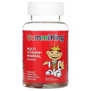 Купить Gummi King Multi Vitamin + Mineral For Kids 60 леденцов в кредит ...