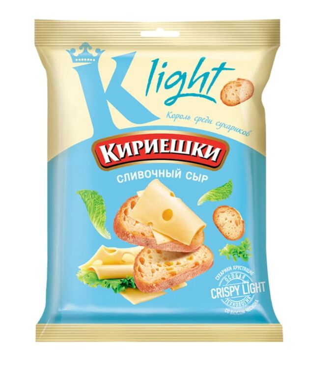 Купить Чипсы Кириешки Light пшеничные сливочный сыр 33 г в кредит в Нур ...