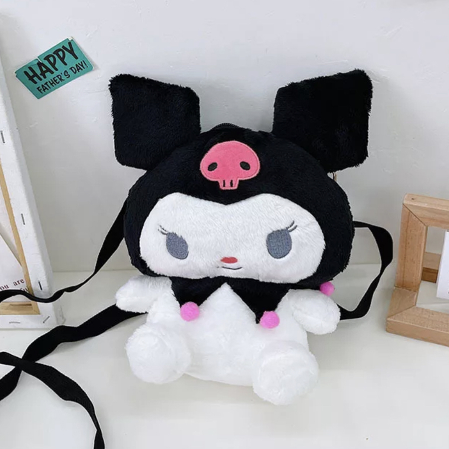 Купить Kinda Book мягкая игрушка сумка-рюкзак 3 в 1 Куроми Kuromi ...