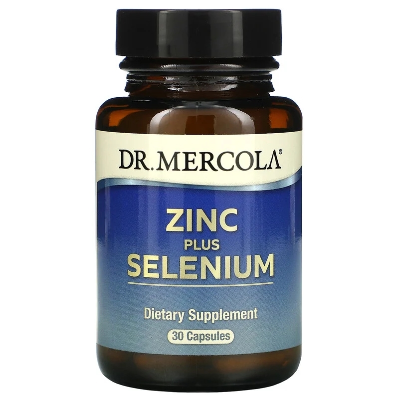 Купить Dr. Mercola Цинк плюс селен без вкуса 30 капсул в кредит в ...