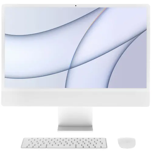 Купить Apple iMac 24 2021 A2438 Z12Q000BV серебристый в кредит в Атырау ...