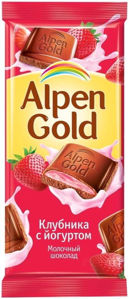 Купить Alpen Gold шоколадная плитка молочный, йогурт 85 г в кредит в ...