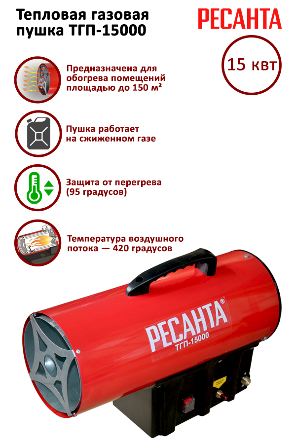 Газовую Пушку Купить Ресанта Тэп 3000 Самарагаз