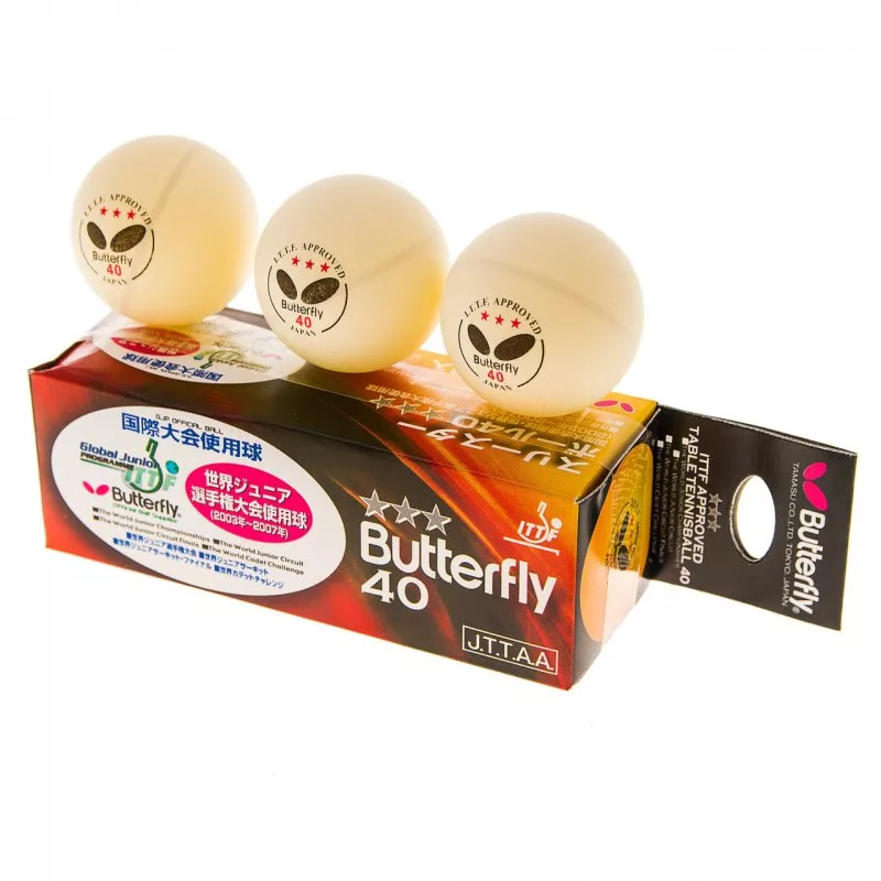 Мячи для настольного тенниса Butterfly 40