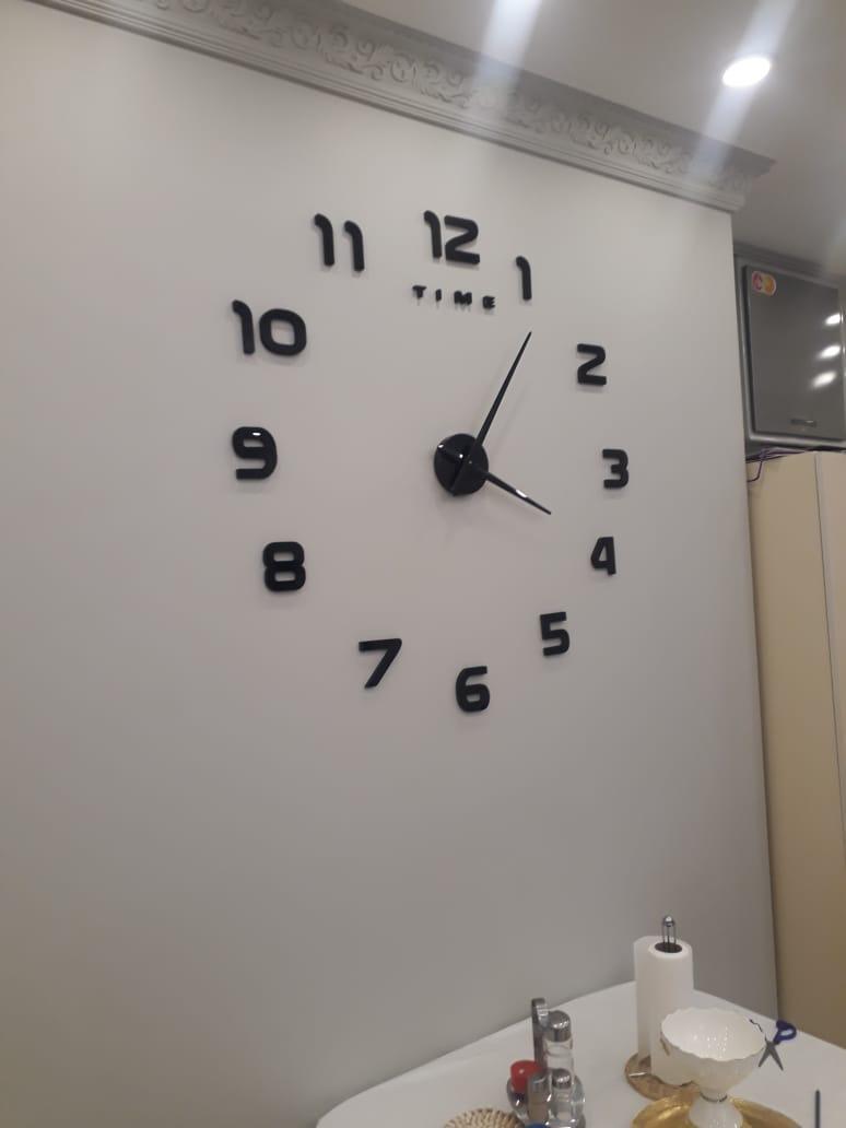 Купить Часы кварцевые DIY CLOCK 001, металл, акрил в кредит в Алматы ...