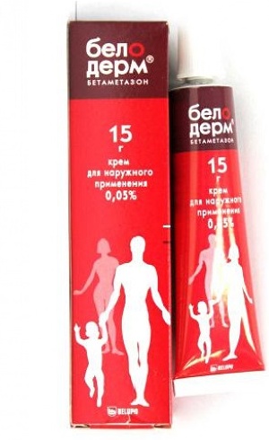 БЕЛОДЕРМ 0.05% 15г крем д/нар прим