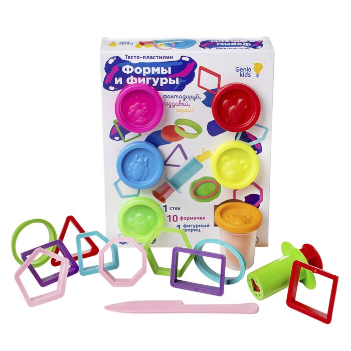 Купить Genio Kids-Art Формы и фигуры TA2005 6 цветов в кредит в Алматы ...