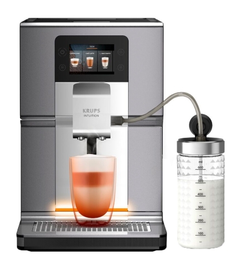 Купить Кофемашина Krups EA875E10 серебристый в кредит в Алматы – Kaspi ...
