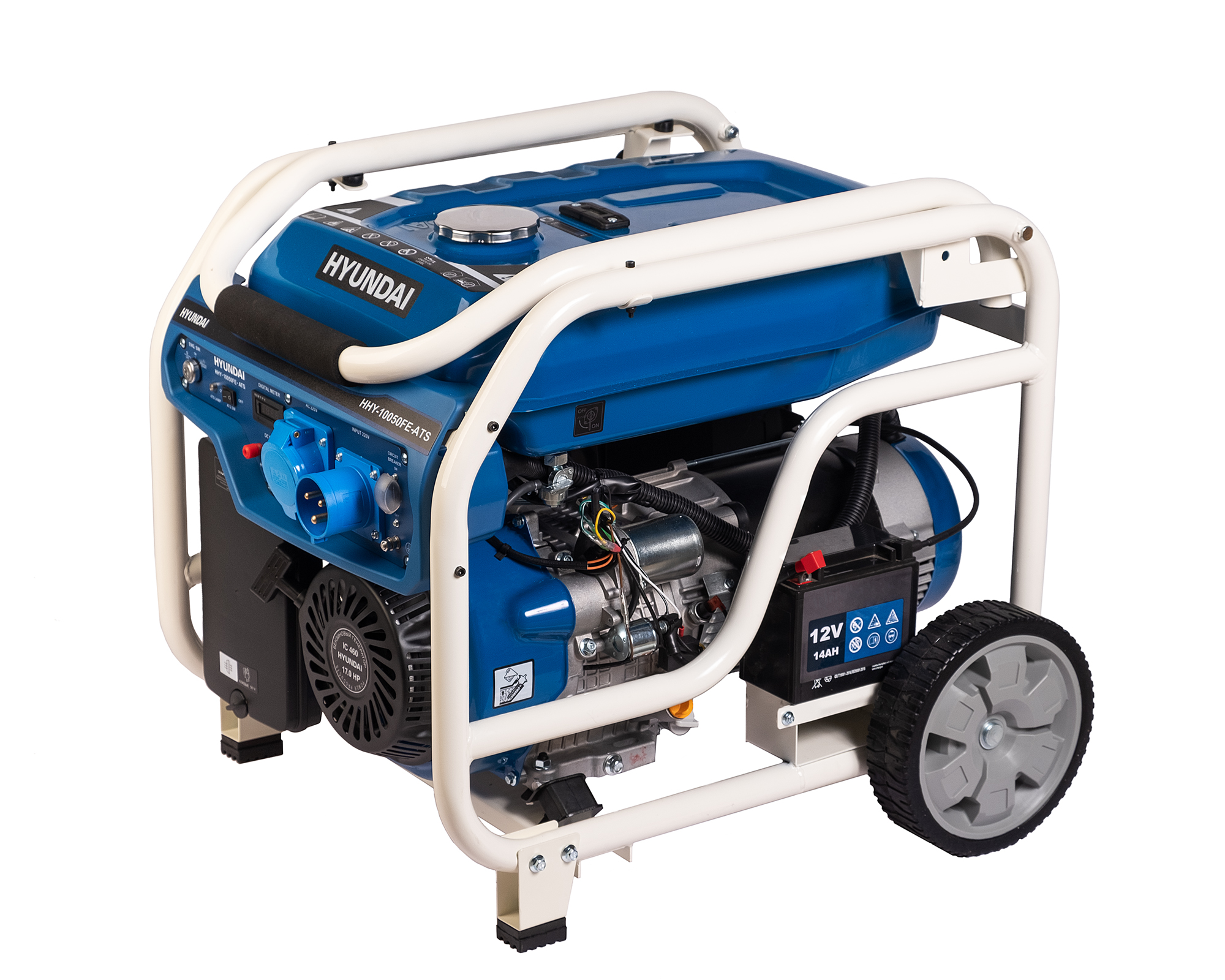 Купить Электростанция бензиновая Hyundai HHY10050FE-ATS в кредит в ...