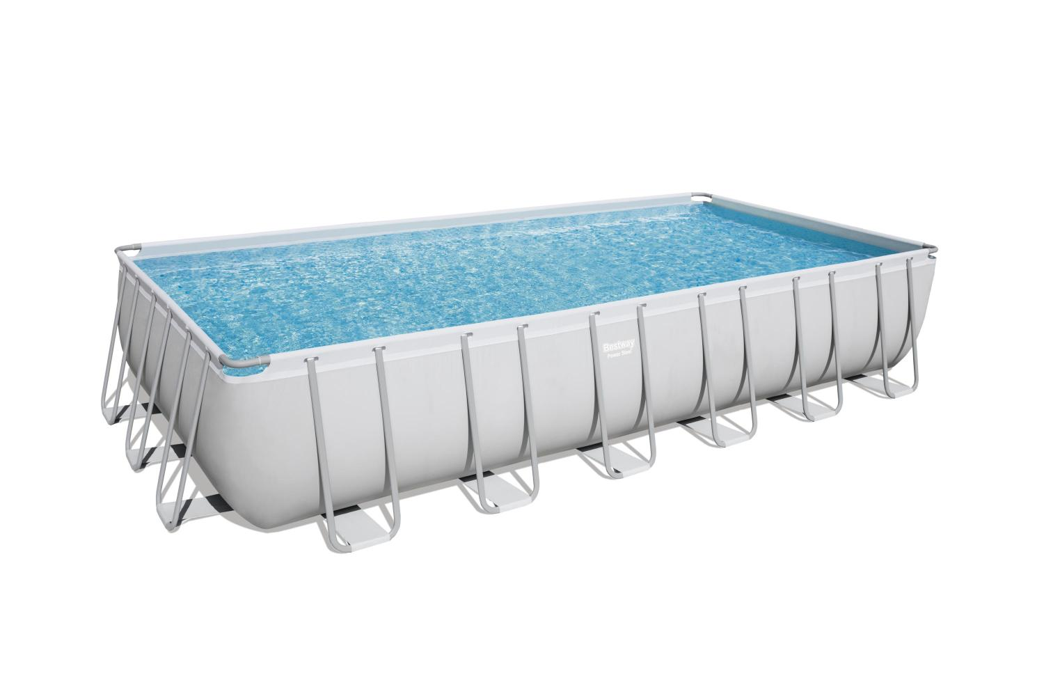 Купить Бассейн каркасный Bestway Power Steel Rectangular 56475 в кредит ...