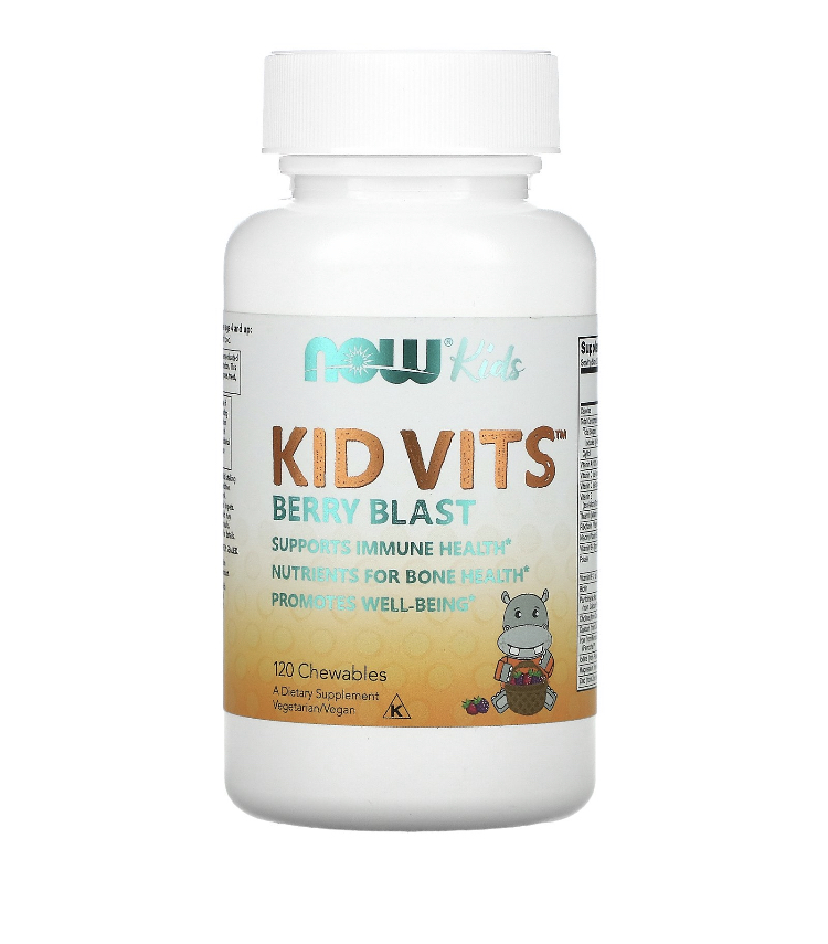 Купить NOW мультивитамины KIDS Kid Vits 120 таблеток в кредит в Алматы ...