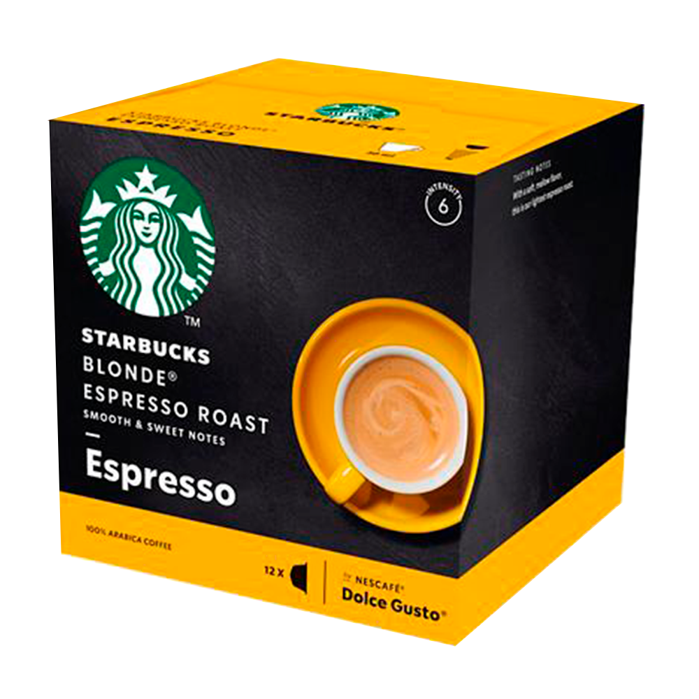 Купить Капсулы кофе Starbucks Espresso Blonde 12 шт в кредит в Алматы ...