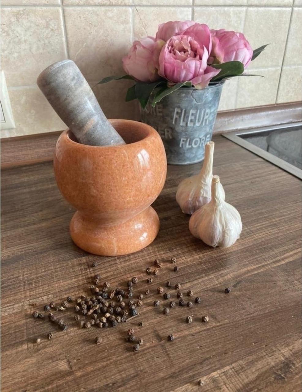 Купить Супермаркет посуды Ступка с пестиком 3456545 в кредит в Алматы ...