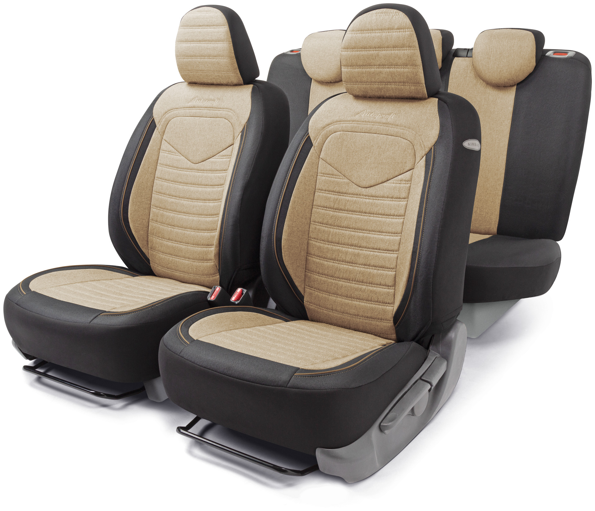 Купить AUTOPROFI Linen LIN-1505 чёрный, бежевый в кредит в Алматы ...