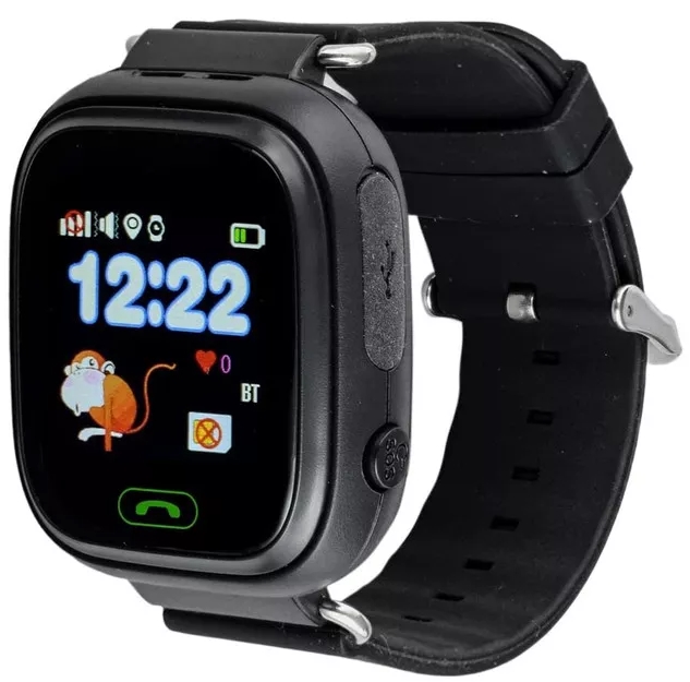 Купить Smart Baby Watch Q90 черный в кредит в Алматы – Kaspi Магазин