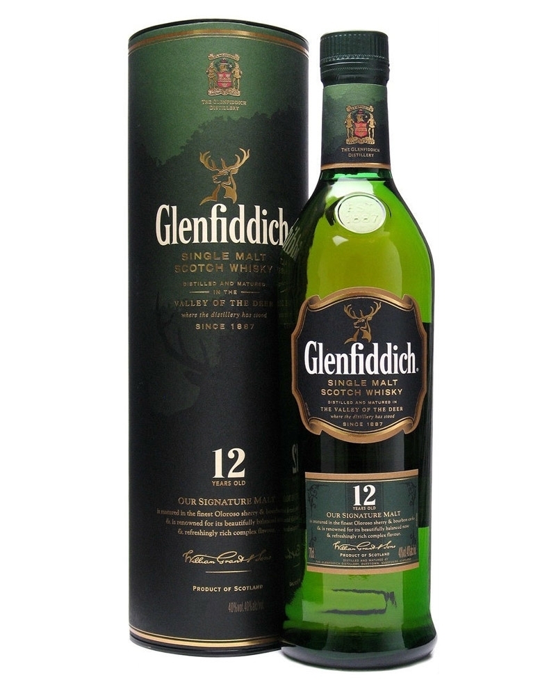 Купить Виски Glenfiddich 12 YO односолодовый 40% 700 мл в кредит в ...