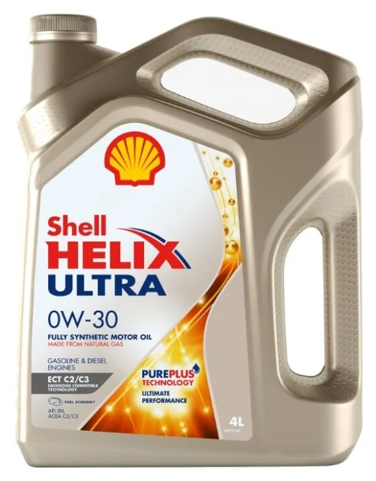 Купить SHELL Helix Ultra ECT 0W-30 4 л в кредит в Усть-Каменогорске ...