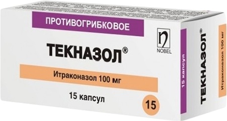 Текназол 100 мг N15