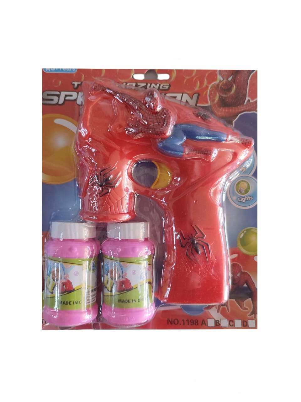 Купить Bubble gun мыльные пузыри Человек Паук 2011 в кредит в Алматы ...