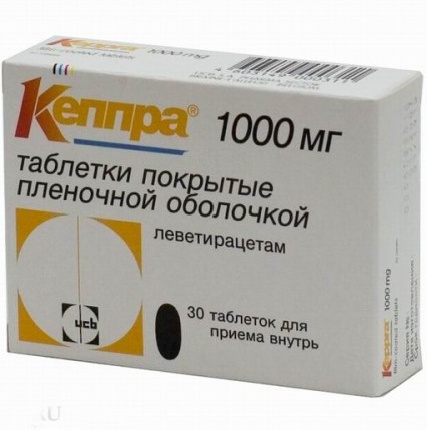 КЕППРА 1000мг N30 таб п.п.о.