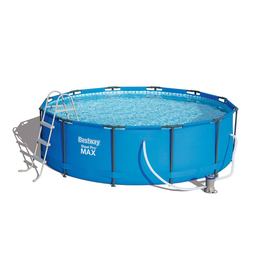 Купить Бассейн каркасный Bestway Steel Pro MAX 56418, глубина 100 см в ...