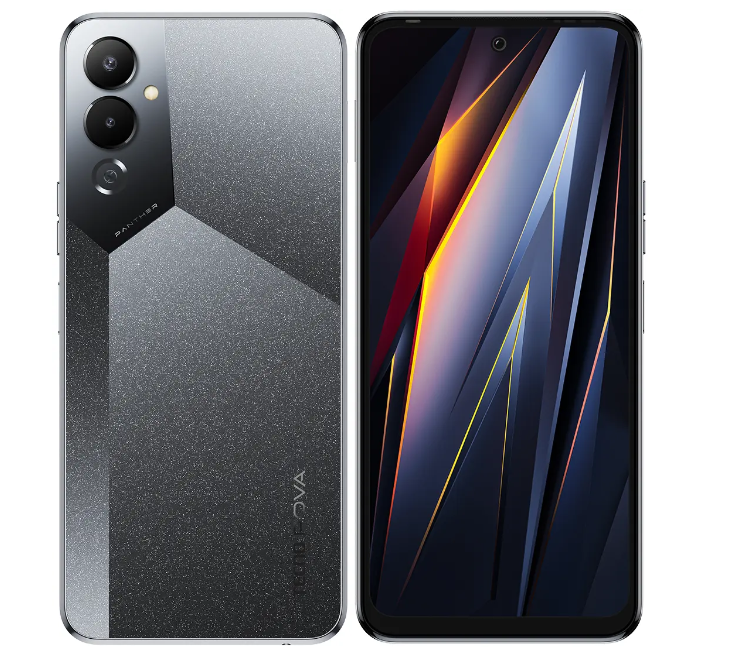 Купить TECNO Pova 4 NFC 8 ГБ/128 ГБ серый в кредит в Алматы – Kaspi Магазин