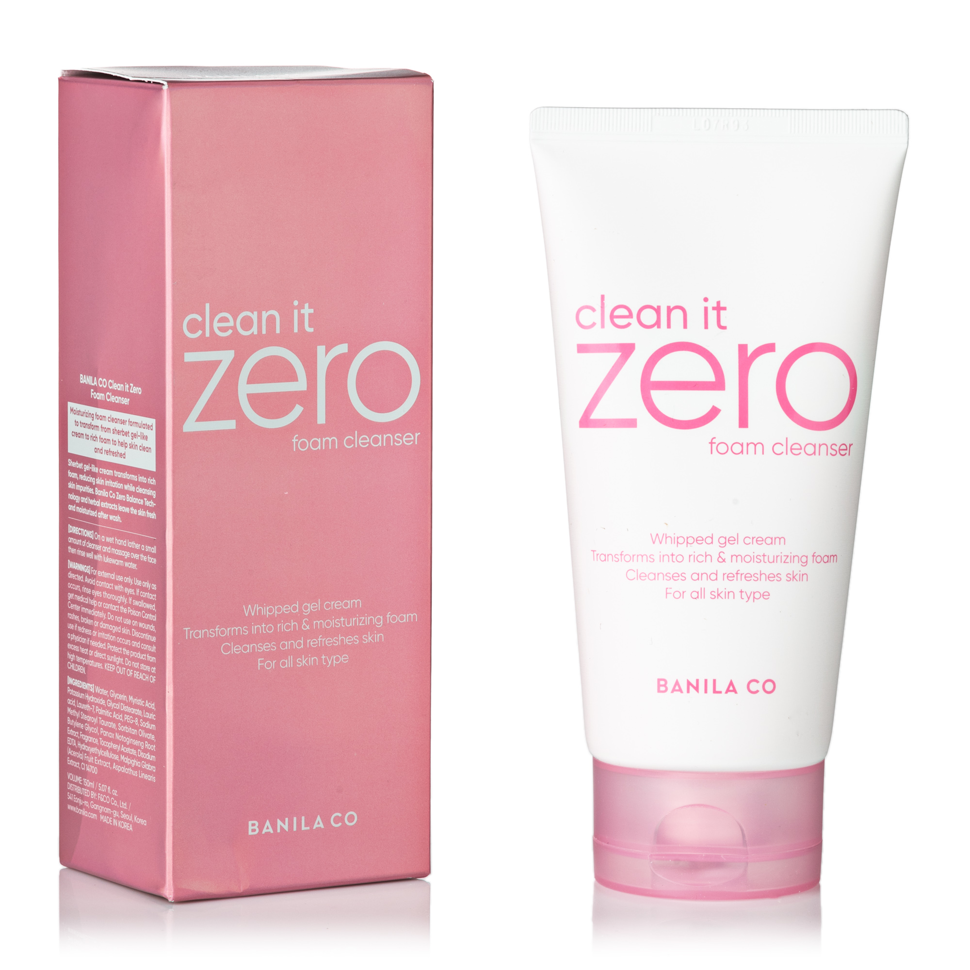 Купить Banila Co Clean it Zero Foam Cleanser 150 мл в кредит в Алматы