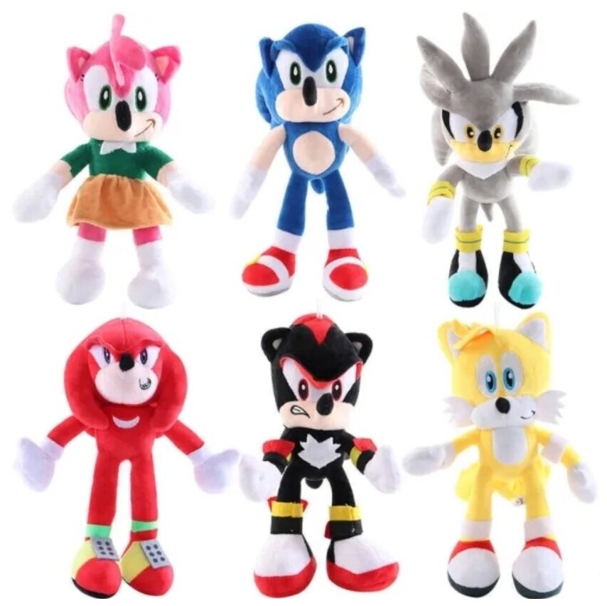 Купить Sonic игрушка на присосках Соник MBA0800, высота 28 см, черный ...