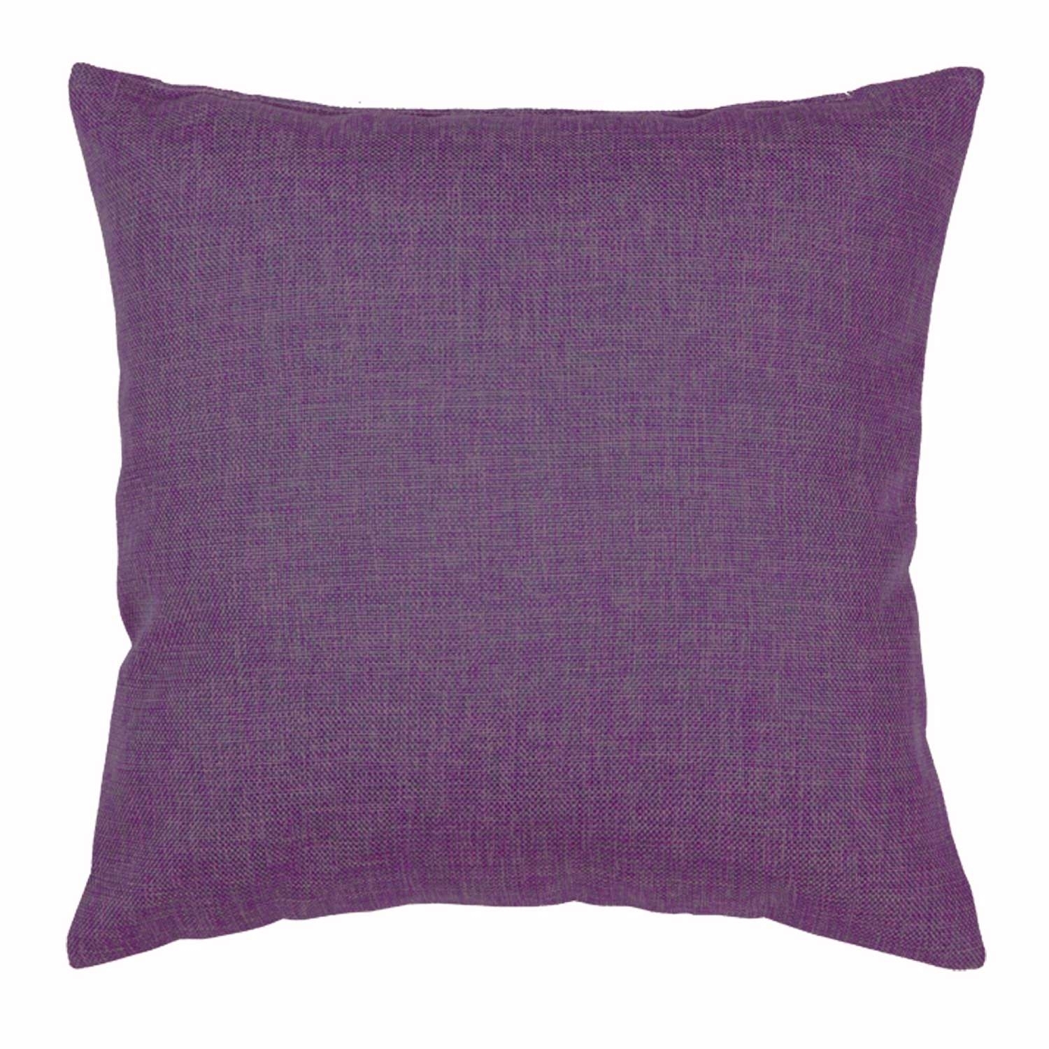 Купить Home&Style подушка декоративная 40x40 см, Рогожка Фиалка в ...