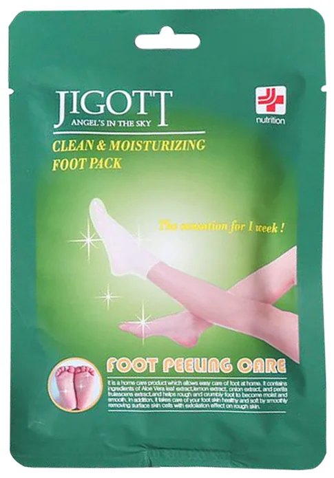 Купить Jigott Clean moisturizing маска-носки для ног 20 мл в кредит в ...