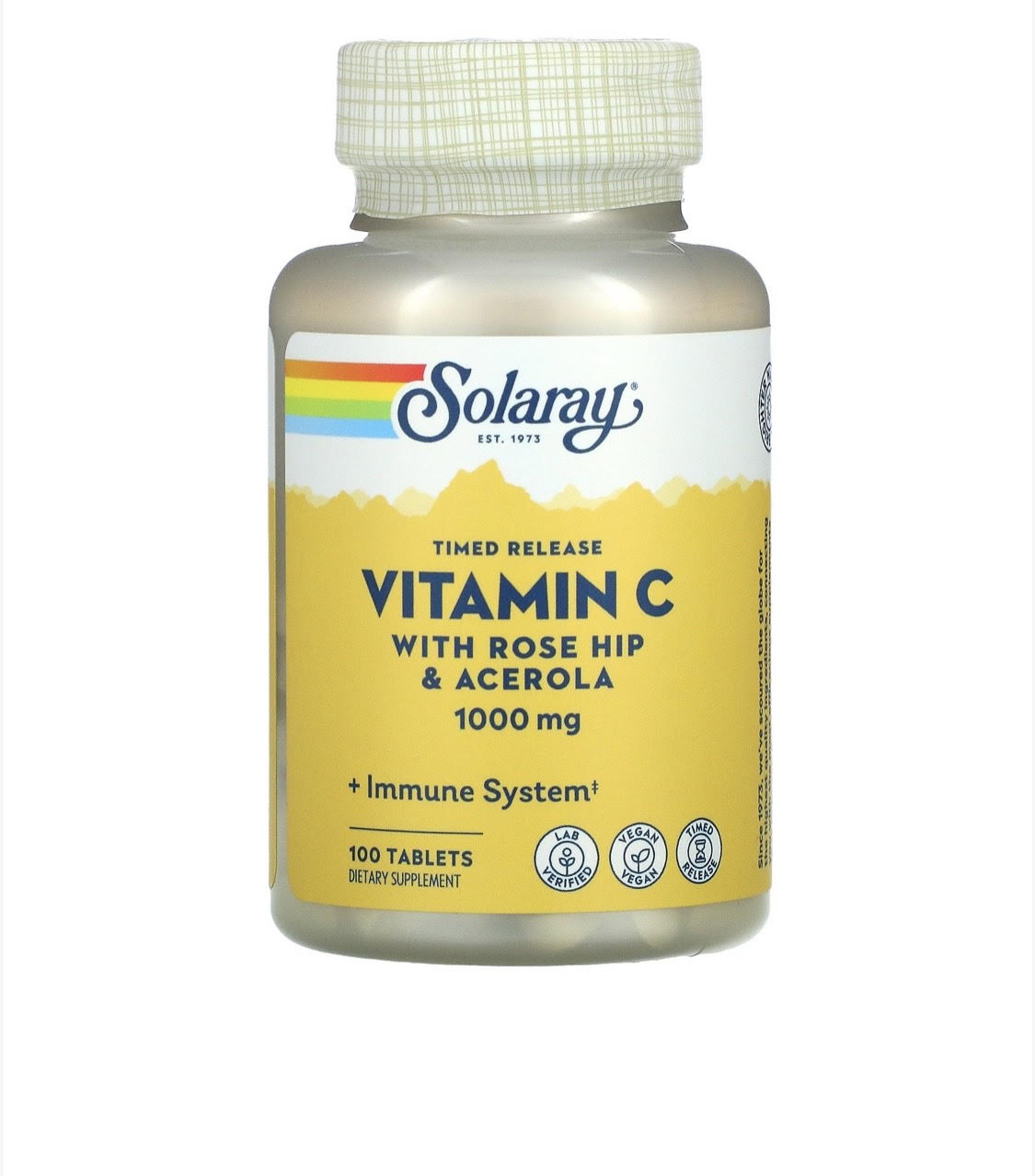 Купить Solaray Vitamin C 1000 мг 100 капсул в кредит в Алматы – Kaspi ...