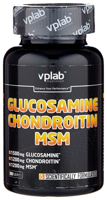 Купить VPLab Glucosamine Chondroitin MSM 90 таблеток в кредит в Алматы ...