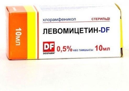 ЛЕВОМИЦЕТИН-DF 0.5% 10мл капли глаз