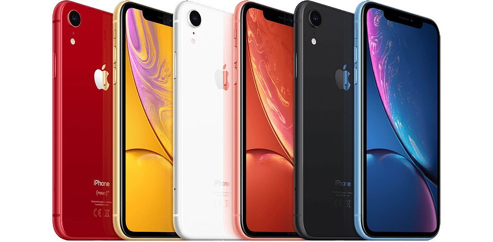 iphone xr черный экран не включается
