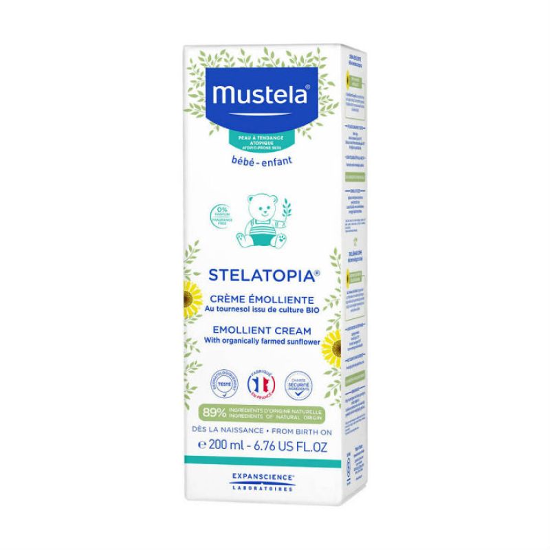 Купить Mustela Stelatopia крем смягчающий 200 мл в кредит в Алматы ...