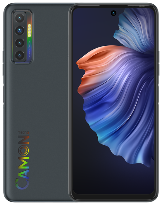 Купить TECNO Camon 17P 6/128Gb черный в кредит в Алматы – Kaspi Магазин