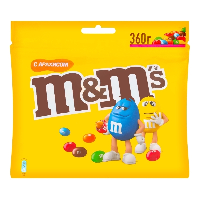 Купить Конфеты Mars M&M's с арахисом 360 г в кредит в Алматы – Kaspi ...