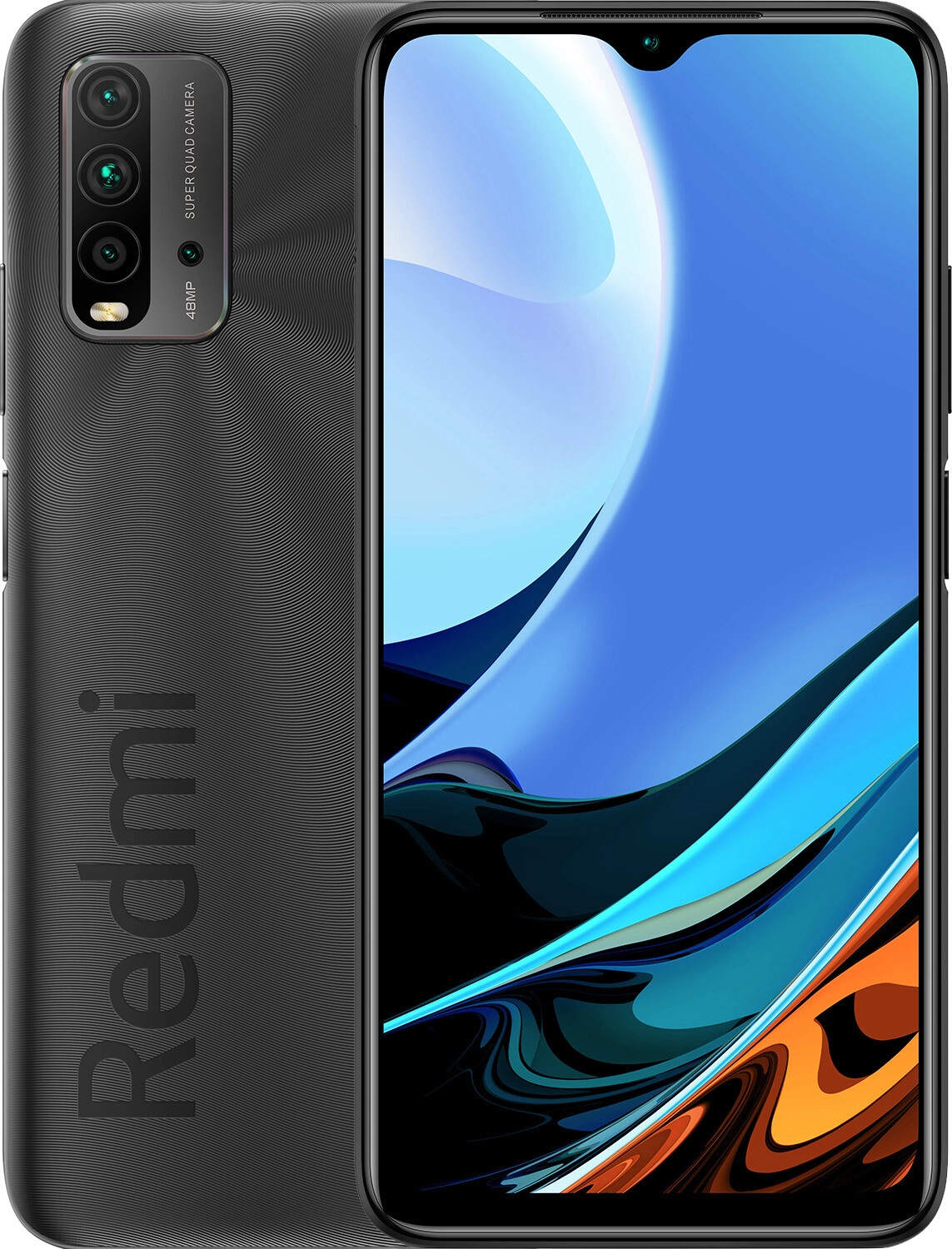 Купить Xiaomi Redmi 9T 6 ГБ/128 ГБ серый в кредит в Алматы – Kaspi Магазин